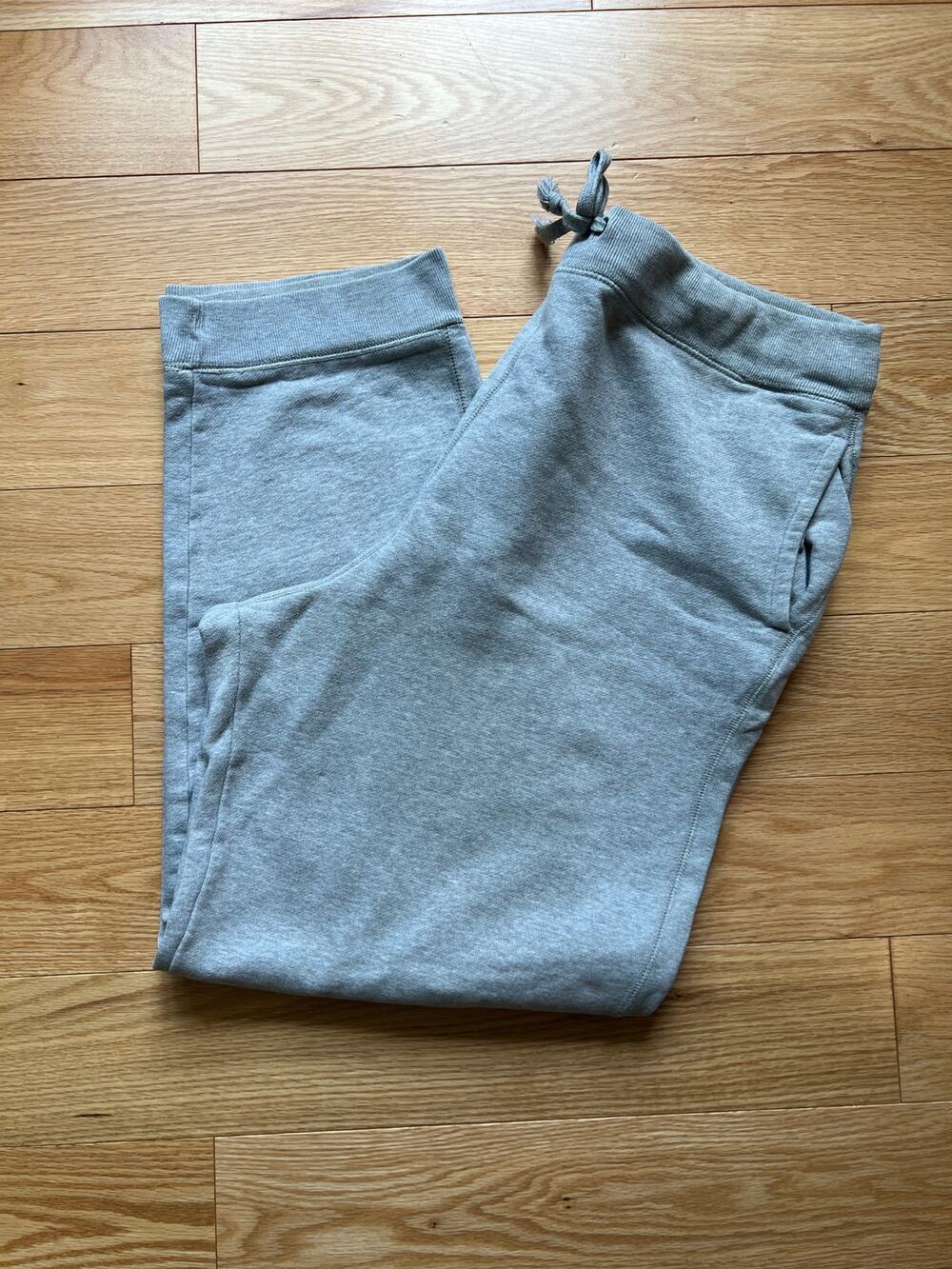 Vintage GAP Sweatpants Jogger w Drawstring Heather Gray Size Medium JJ